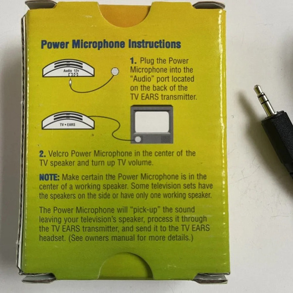 Microphone Multi Use Power Microphone In Box Unused - Picture 7 of 8